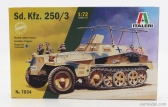 Italeri VTZ Tank Sd. Kfz. 250/3 Polopásový Cingolato Military 1942 1:72 /