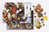 Galison Puzzle Doska na ochutnávku syrov 1000 kusov