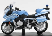 Maisto BMW R1200rt Polizia Stradale 2005 1:18 svetlomodro-biela