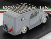 Brumm Fiat 500c Van Poste Italiane Servizio Postale Varese 1950 1:43 Sivá