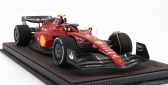 Bbr-models Ferrari F1-75 Team Scuderia Ferrari N 55 Australian Gp 2022 Carlos Sainz - Con Vetrina - S vitrínou 1:18 červená