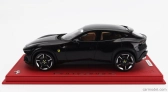 Bbr-models Ferrari Purosangue Suv 2022 - Con Vetrina - S vitrínou 1:18 Nero Purosangue - Black Met