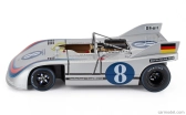 Werk83 Porsche 908/03 Spider Team Martini Racing N 8 Targa Florio 1971 Vic Elford - Gerard Larrousse 1:18 Stříbrná Modrá