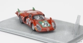 Best-model Alfa romeo Diorama T33.2 Team Autodelta Spa N 39 24h Le Mans 1968 Ignazio Giunti - Giovanni Galli 1:43 Red