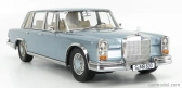 Kk-scale Mercedes benz S-class 600 Pullman (w100) 1963 1:18 Světle Modrá Met