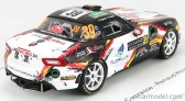 Spark-model Fiat 124 Abarth Rgt Team Lac Racing N 39 Rally Montecarlo 2020 L.caprasse - R.herman 1:43 Černá Bílá Červená