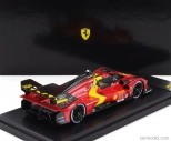 Bbr-models Ferrari 499p 3.0l Turbo V6 Team Ferrari Af Corse N 51 3rd Wec 6h Spa 2023 Alessandro Pier Guidi - James Calado - Antonio Giovinazzi 1:43 Červená Žltá Čierna