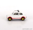 Busch Fiat 500 Abarth 595 Open Roof 1965 1:87 Bílá Červená