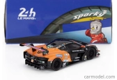 Spark-model Mclaren 720s Gt3 Evo M840t 4.0l V8 Turbo Team United Autosports N 59 24h Le Mans 2024 Nicolas Costa - James Cotingham - Gregoire Saucy 1:64 Černá Oranžová