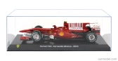 Edicola Ferrari F1  F10 N 8 Season 2010 Fernando Alonso - Con Vetrina - With Showcase 1:24 F-1 Červená S Bílou
