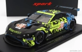 Spark-model Aston martin Vantage Amr 4.0l Turbo V8 Team Northwest Amr 3. Lmgte Am Trieda N 98 24h Le Mans 2022 P.dalla Lana - D.pittard - N.thiim - Con Vetrina - S vitrínou 1:18 Modrá Čierna Žltá