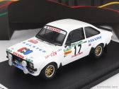 Trofeu Ford england Escort Mkii (nočná verzia) N 17 Rally Portugal 1983 J.p.borges - R.bevilacqua 1:43 Biela