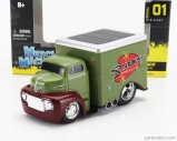 Maisto Ford USA Coe Van Truck Stardust Garage 2-assi Custom 1950 1:64 zelená