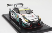 Spark-model Nissan Gt-r Team Nilzz Racing N 48 Gt300 Class Super Gt 2023 T.ida - Y.tanaka - T.sanada 1:43 Bielo-zelená