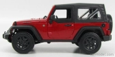 Maisto Jeep Wrangler Willys Soft-top 2014 1:18 červeno-čierna