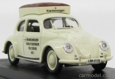 Rio-models Volkswagen Beetle Ambulance Pompieri Di Wolfsburg 1950 1:43 Biela