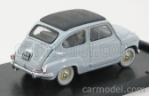 Brumm Fiat 600 1956 Tetto Chiuso - Uzavretá strecha 1:43 Grigio Perla
