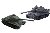 BAZAR- RC tanky Tiger I vs. T34/85