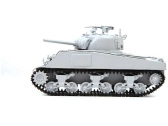 Zvezda M4 A2 (75 mm) Sherman (1:72)