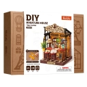 RoboTime 3D dřevěná skládačka Miniatura domečku Tipsy Cat Bar
