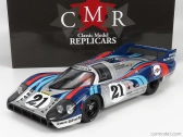 Cmr Porsche 917lh 4.9l Team Martini Racing N 21 24h Le Mans 1971 Vic Elford - Gerard Larrousse 1:12 Stříbrná Modrá