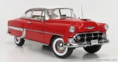 Sun-star Chevrolet Bel Air Coupe 1953 1:18 Červená Bílá