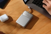 EcoFlow RAPID Magnetic Power Bank (10000mAh) - stříbrná