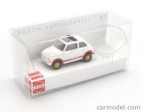 Busch Fiat 500 Abarth 595 Open Roof 1965 1:87 Bílá Červená