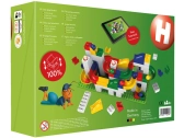 HUBELINO Kuličková dráha - set s kostkami Basic 123ks