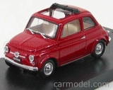 Brumm Fiat 500f Tetto Aperto - Otvorené 1965 1:43 Rosso Medio
