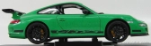 Welly Porsche 911 997 Gt3rs 2010 1:18 zelená čierna