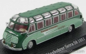 Edicola Setra Kassbohrer S8 Autobus Tourisme Et Voyages 1951 - Damage Display Box 1:72 2 Tóny Zelené