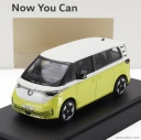 I-scale Volkswagen Id.buzz Minibus 2023 1:43 Žlutá Bílá