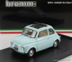 Brumm Fiat 500f Tetto Aperto - Otvorené 1965 1:43 Azzurro Acquamarina