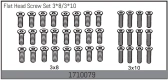 Flat Head Screw Set 3*8/3*10