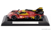 Bburago Ferrari 499p 3.0l Turbo V6 Team Ferrari Af Corse N 50 Winner 24h Le Mans 2024 Antonio Fuoco – Miguel Molina – Nicklas Nielsen – With Showcase 1:43 Red