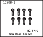 1230641 - Cap Head Screws M2.5*10 (8)