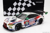 Minichamps BMW radu 4 M4 Gt3 Team Turner Motorsport N 96 Imsa 24h Daytona 2022 Robby Foley - Bill Auberlen - Jens Klingman - Michael Dinan 1:18 Biela