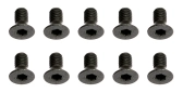 M3x0,5x6mm, Imbus šrouby s zápustnou hlavou, 10 ks.