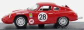 Najlepší model Porsche Abarth Scuderia Filipinetti N 28 Nurburgring 1963 Knunis - Schiller 1:43 Red