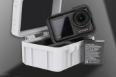 DJI Action 5 Pro / Action 4 / Action 3 - Gray Hardshell Case