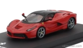 Edicola Ferrari Laferrari 2013 - Con Vetrina - With Showcase 1:64 Rosso Corsa 322 - Červená