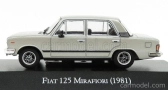 Edicola Fiat 125 Mirafiori 1981 1:43 Strieborná