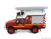 Edicola UMM Alter 4x4 Fire Engine Rhone 1989 1:43 Červená Biela Strieborná