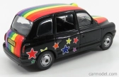 Corgi Austin London Taxi Lti Tx4 2007 - Peace & Love 1:36 čierna