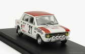 Rio-models Fiat 128 (nočná verzia) N 21 Rally Montecarlo 1970 Alain Jallot - Gerard Marion 1:43 Biela červená