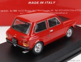 Best-model Autobianchi A112 Abarth Ii Serie 1973 1:43 Červená Černá