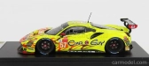Looksmart Ferrari 488 Gte Evo 3.9l Turbo V8 Team Kessel Racing N 57 24h Le Mans 2021 S.andrews - M.jensen - T.kimura 1:43 Žltá červená