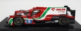 Spark-model Oreca Gibson 07 Gk428 4.2l V8 Team Prema Orlen N 9 2nd Lmp2 Class 24h Le Mans 2022 R.kubica - L.deletraz - L.colombo - Con Vetrina - With Showcase 1:18 Červená Bílá Zelená
