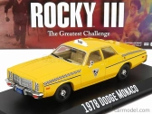 Greenlight Dodge Monaco Taxi City Cab Co 1978 - Rocky Iii Movie 1:43 Žltá